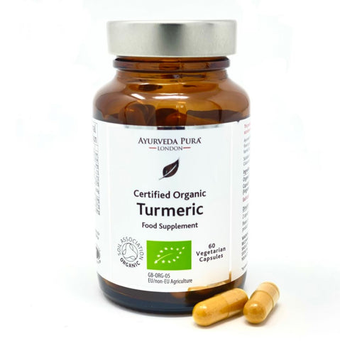 Organic Turmeric Herbal Capsules | Holistic Essentials
