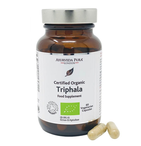 Organic Triphala Herbal Capsules | Holistic Essentials