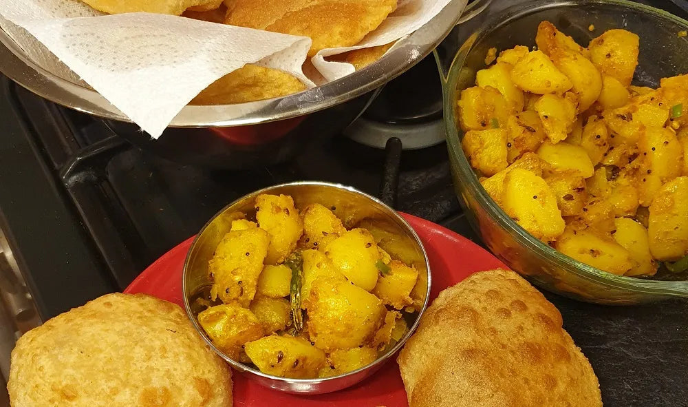 TURMERIC SPICED POTATOES