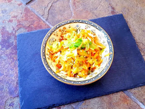 AYURVEDIC CARROT AND LETTUCE SALAD
