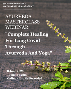 Complete Healing From Long Covid - 2 Hour Live Webinar 08 June 2025