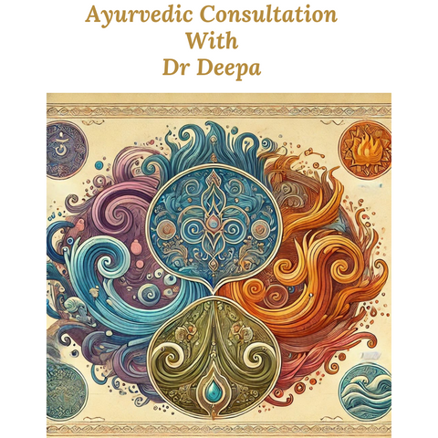 Ayurvedic Consultation (In-Person or Online) 60 minutes