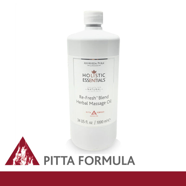 Re-Fresh Blend Herbal Massage Oil | Holistic Essentials